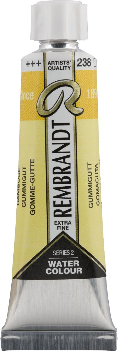 Rembrandt Water Colour Tube 10ml | Gamboge (238)